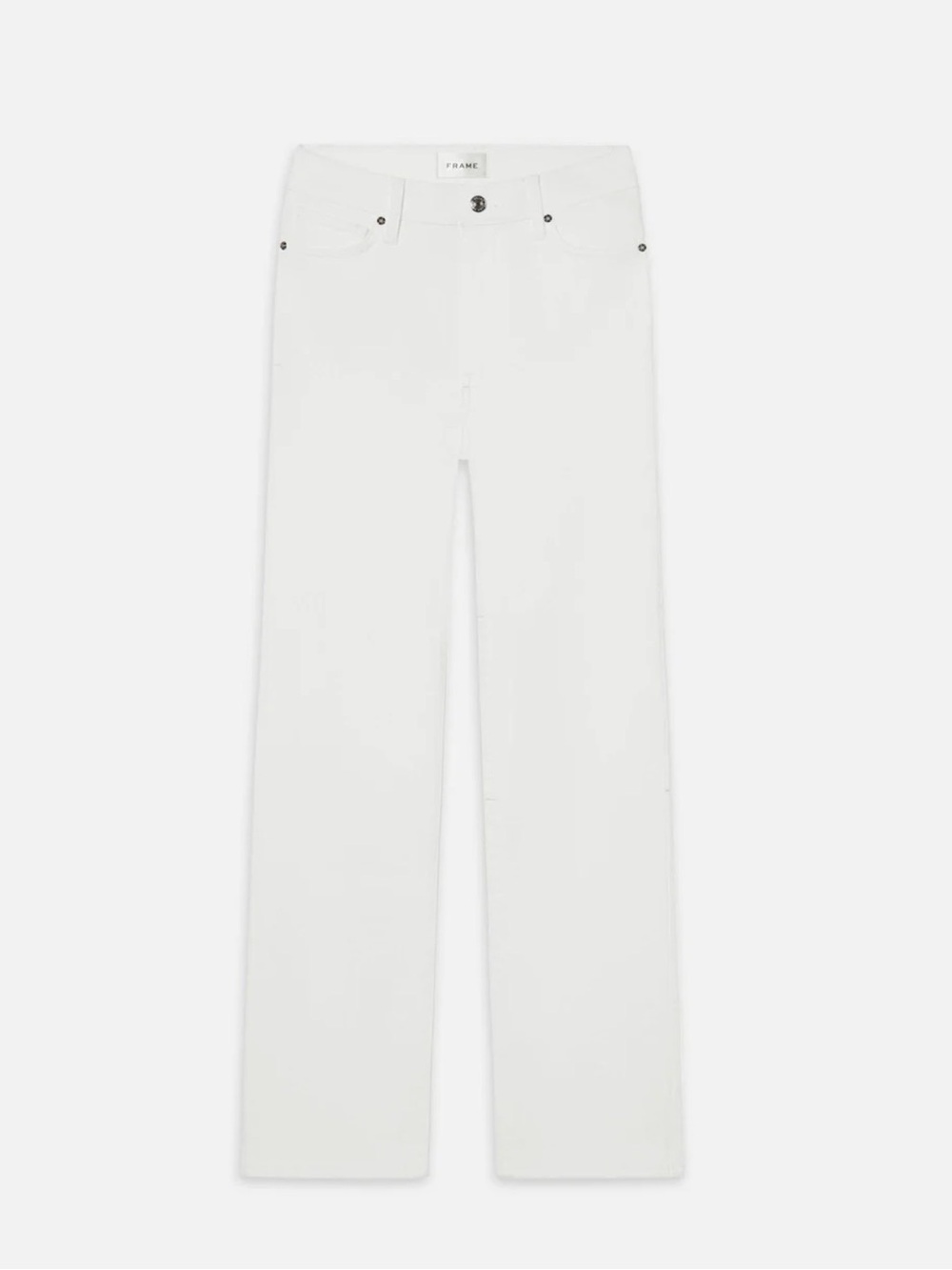 Frame Denim - Le Sleek Straight White Jeans - Picture 1 of 11